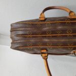 LV Vintage Document Bag Brown Monogram Coated Canvas with Leather and Gold Hardware #RTCY-3 - Image 10