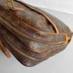 LV Vintage Document Bag Brown Monogram Coated Canvas with Leather and Gold Hardware #RTCY-3 - Image 15