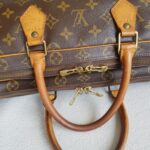 LV Vintage Document Bag Brown Monogram Coated Canvas with Leather and Gold Hardware #RTCY-3 - Image 18