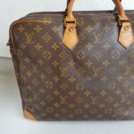 LV Vintage Document Bag Brown Monogram Coated Canvas with Leather and Gold Hardware #RTCY-3 - Image 6
