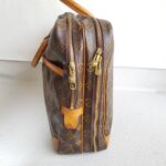 LV Vintage Document Bag Brown Monogram Coated Canvas with Leather and Gold Hardware #RTCY-3 - Image 8