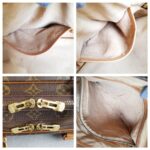 LV Vintage Document Bag Brown Monogram Coated Canvas with Leather and Gold Hardware #RTCY-3 - Image 22