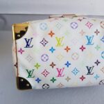 LV Vintage Speedy Multicolor Monogram Coated Canvas with Leather and Gold Hardware #RSRR-1 - Image 13