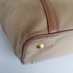 Prada 2Way Bag Brown Canvas with Leather and Gold Hardware #RYTL-3 - Image 15