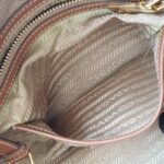 Prada 2Way Bag Brown Canvas with Leather and Gold Hardware #RYTL-3 - Image 27