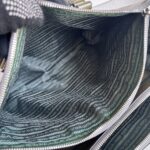 Prada Lux Tote Olive Green Saffiano Vernic Leather with Silver Hardware #RKLY-6 - Image 26