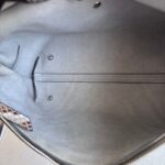 Tod's Wave Bag Grey/yellow Snake Skin with Silver Hardware #RCEO-4 - Image 23