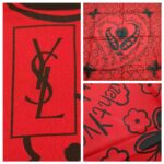 YSL Silk Scarf #OCYK-28 - Image 7