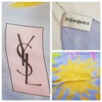 YSL Silk Scarf #OCYK-81 - Image 8