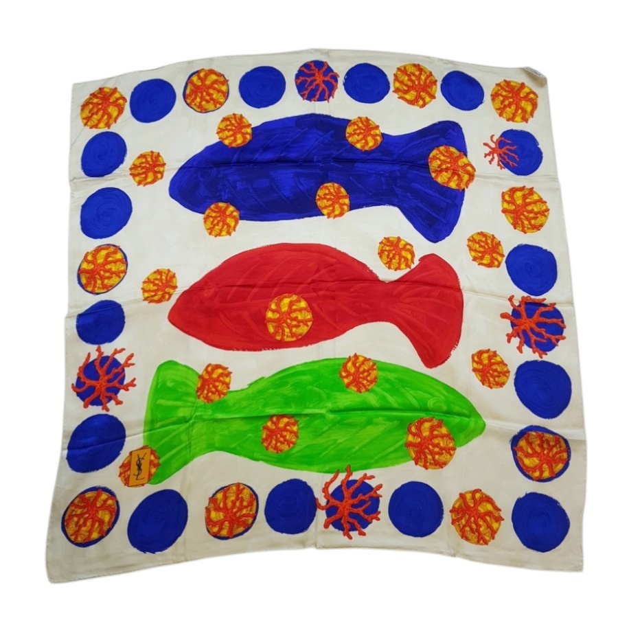 YSL Silk Scarf #OCYK-82