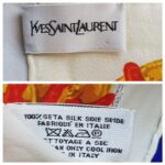 YSL Silk Scarf #OCYK-82 - Image 9