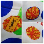 YSL Silk Scarf #OCYK-82 - Image 8