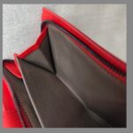 Bottega Veneta Bi-fold Wallet Red Nappa Leather #ROLY-5 - Image 22