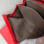 Bottega Veneta Bi-fold Wallet Red Nappa Leather #ROLY-5 - Image 23