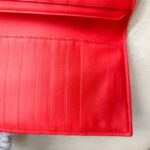 Bottega Veneta Bi-fold Wallet Red Nappa Leather #ROLY-5 - Image 11