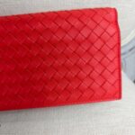 Bottega Veneta Bi-fold Wallet Red Nappa Leather #ROLY-5 - Image 5