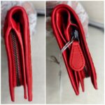 Bottega Veneta Bi-fold Wallet Red Nappa Leather #ROLY-5 - Image 13