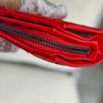 Bottega Veneta Bi-fold Wallet Red Nappa Leather #ROLY-5 - Image 15