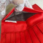 Bottega Veneta Bi-fold Wallet Red Nappa Leather #ROLY-5 - Image 19