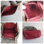 Chanel Backpack Olive Green Canvas with Leather and Gold Hardware #RERC-6 - Image 18