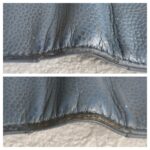 Chanel Bi-fold Blue Grained Calfskin with Ruthenium Hardware #ROYY-2 - Image 9