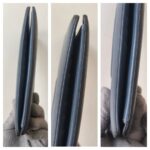 Chanel Bi-fold Blue Grained Calfskin with Ruthenium Hardware #ROYY-2 - Image 8