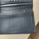 Chanel Bi-fold Blue Grained Calfskin with Ruthenium Hardware #ROYY-2 - Image 14