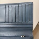 Chanel Bi-fold Blue Grained Calfskin with Ruthenium Hardware #ROYY-2 - Image 16