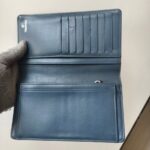 Chanel Bi-fold Blue Grained Calfskin with Ruthenium Hardware #ROYY-2 - Image 17