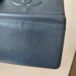 Chanel Bi-fold Blue Grained Calfskin with Ruthenium Hardware #ROYY-2 - Image 6