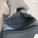 Chanel Bi-fold Blue Grained Calfskin with Ruthenium Hardware #ROYY-2 - Image 21