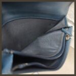 Chanel Bi-fold Blue Grained Calfskin with Ruthenium Hardware #ROYY-2 - Image 28