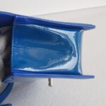 Chanel Boy Medium 25cm Blue Patent Leather with Silver Hardware #RTSK-2 - Image 10