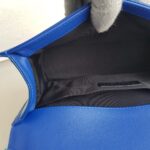 Chanel Boy Medium 25cm Blue Patent Leather with Silver Hardware #RTSK-2 - Image 25