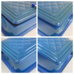 Chanel Boy Medium 25cm Blue Patent Leather with Silver Hardware #RTSK-2 - Image 15