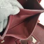 Chanel CC Filigree Vanity Bag Red Grained Calfskin with Gold Hardware #RTSK-1 - Image 25