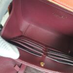 Chanel CC Filigree Vanity Bag Red Grained Calfskin with Gold Hardware #RTSK-1 - Image 26