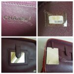 Chanel CC Filigree Vanity Bag Red Grained Calfskin with Gold Hardware #RTSK-1 - Image 19