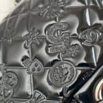 Chanel Flap Black Patent Leather with Silver Hardware #ROCS-1 - Image 12