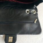 Chanel Flap Black Patent Leather with Silver Hardware #ROCS-1 - Image 16