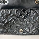 Chanel Flap Black Patent Leather with Silver Hardware #ROCS-1 - Image 18