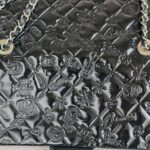 Chanel Flap Black Patent Leather with Silver Hardware #ROCS-1 - Image 5