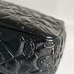 Chanel Flap Black Patent Leather with Silver Hardware #ROCS-1 - Image 24