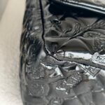 Chanel Flap Black Patent Leather with Silver Hardware #ROCS-1 - Image 22