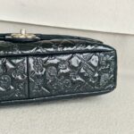 Chanel Flap Black Patent Leather with Silver Hardware #ROCS-1 - Image 21