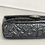 Chanel Flap Black Patent Leather with Silver Hardware #ROCS-1 - Image 20
