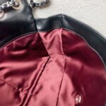 Chanel Flap Black Patent Leather with Silver Hardware #ROCS-1 - Image 30