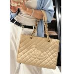 Chanel GST Beige Grained Calfskin with Gold Hardware #ROSY-2 - Image 36