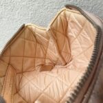 Chanel Pouch Metallic Pink Lambskin with Silver Hardware #ROSL-2 - Image 24