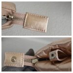 Chanel Pouch Metallic Pink Lambskin with Silver Hardware #ROSL-2 - Image 22